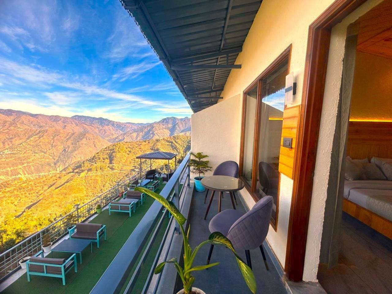Living On The Edge A Luxury Stay Mussoorie Luaran gambar